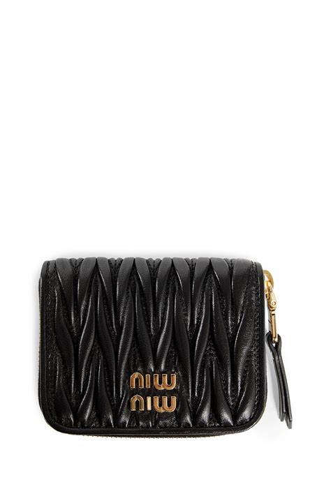 miu miu chain wallet|Wallets, Cardholders And Pouches .